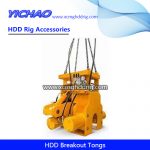 Herramienta de grillete de tubo de perforación hidráulica HDD Breakout Tongs para máquina HDD de perforación direccional horizontal