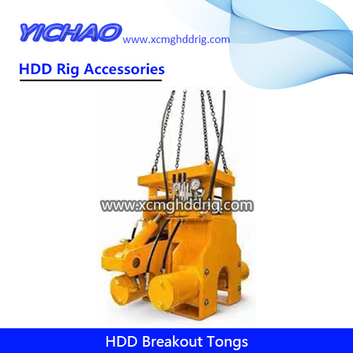 HDD Breakout Tongs Hydraulic Drill Pipe Shackle Tool for Horizontal Directional Drilling HDD Machine