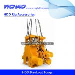 HDD Breakout Tongs Hydraulic Drill Pipe Shackle Tool for Horizontal Directional Drilling HDD Machine