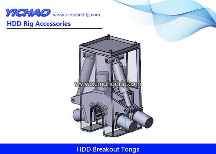 HDD Breakout Tongs Hydraulic Drill Pipe Shackle Tool for Horizontal Directional Drilling HDD Machine