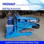 Grillete de pozo HDD Impactador grande Extracción de taladro de gran diámetro Alicates de cadena de energía hidráulica