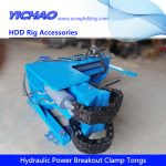 Grillete de pozo HBT300 HDD Impactador grande Extracción de taladro de gran diámetro Alicates de cadena de potencia hidráulica