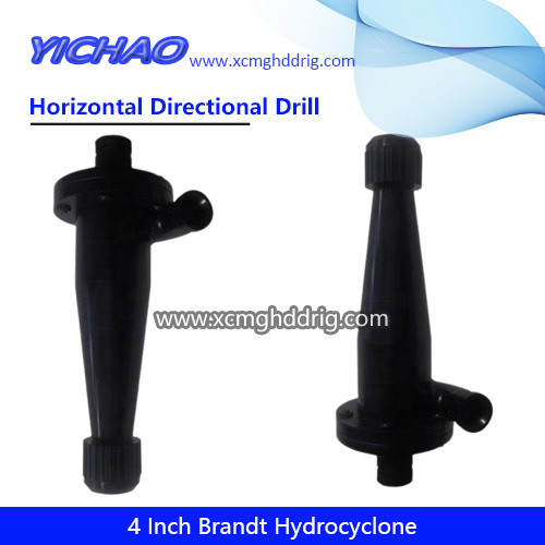 High Quality Brandt 4 Inch Desilter Hydrocyclone with 90 Degree Elbow for Mud Cleaner
