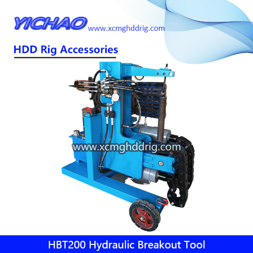 HBT200 Hydraulic Power Chain Breakout Tool Drill Pipe Disconnect Unit