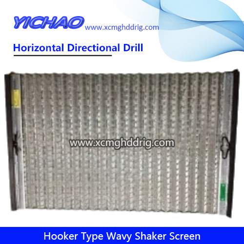 Replacement Hooker Type Wavy Shaker Screen for Shale Shakers
