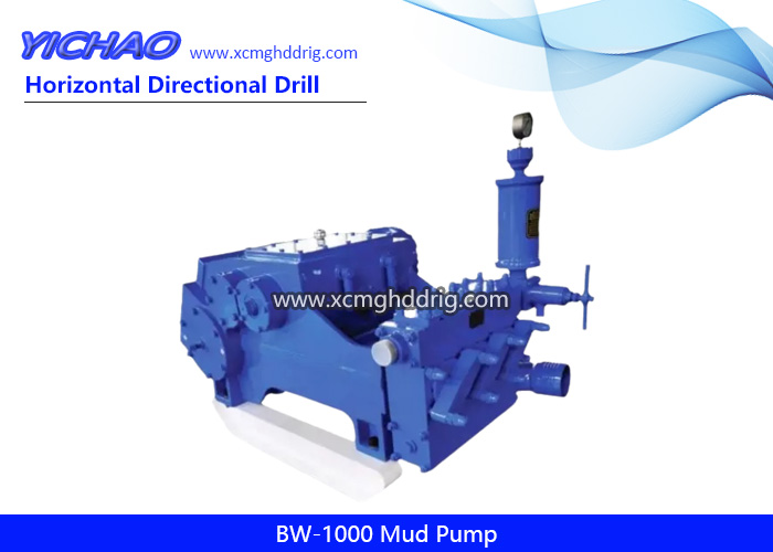 BW-1000 Hydraulic Motor Mud Pump for 100ton HDD Drilling Rig