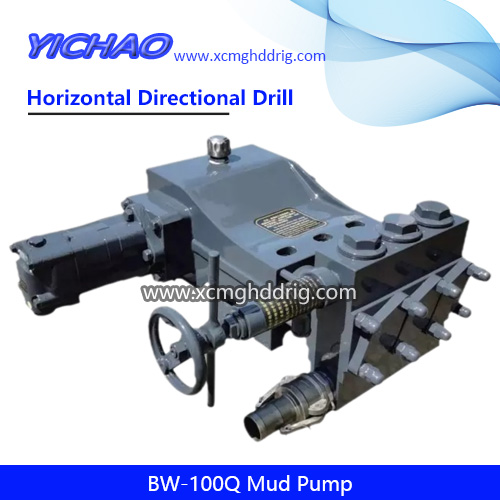 BW-100Q Hydraulic Driven Mud Pump for 10ton HDD Horizontal Drilling Rigs