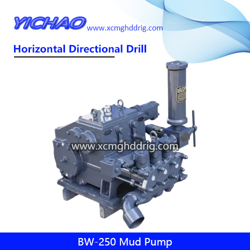 BW-250 Reciprocation Mud Pump for 25ton Trenchless HDD Drilling Rig