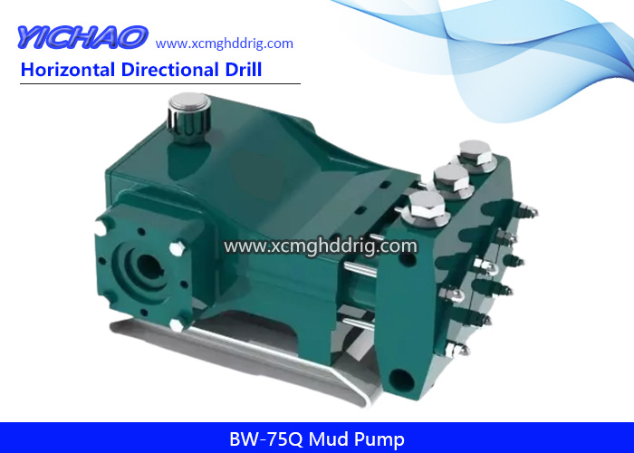 BW-75Q Hydraulic Mud Pump for HDD Drilling Rig Trenchless Construction