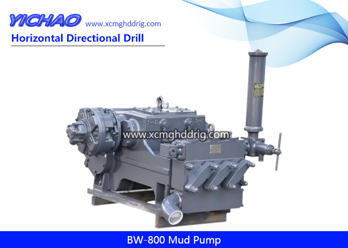 Quality BW-800 Duplex Mud Pump for 90ton Trenchless HDD Drilling Rig