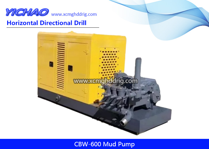 CBW-600 Water Well Drilling Mud Pump Diesel Engine for HDD Drilling Rig