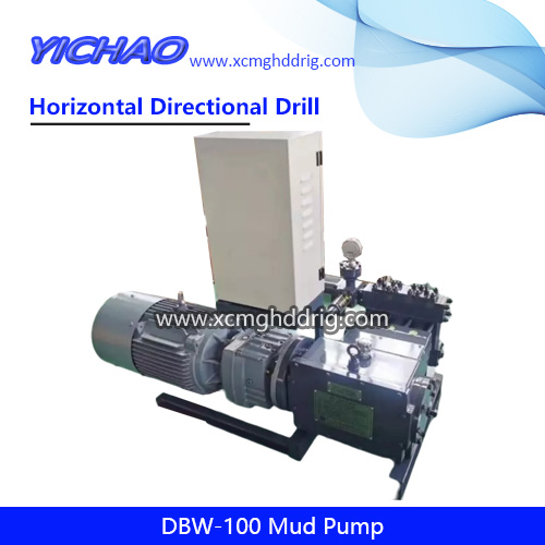 DBW-100 Electric Triplex Mud Pump for Trenchless HDD Drilling Machine