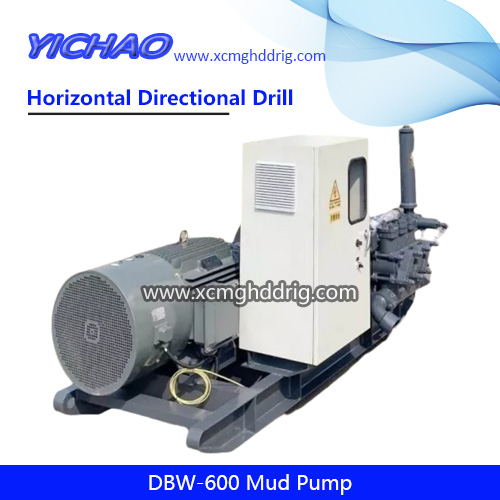 DBW-600 Non-excavation Triplex Mud Pump for HDD Drilling Rig