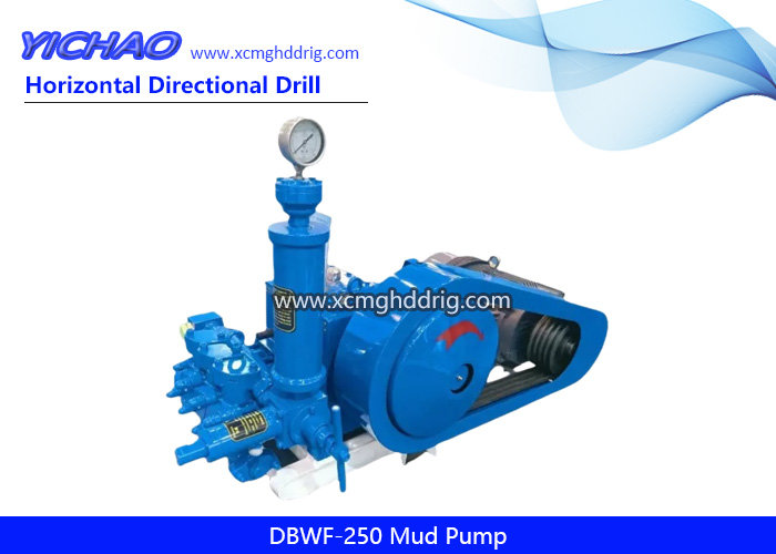 DBWF-250 Electric Extended Triplex Mud Pump for Horizontal Drilling Rig