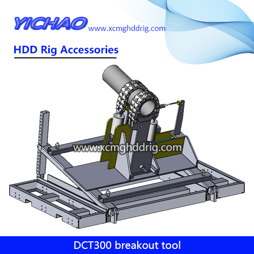 DCT300 Hydraulic Power Breakout Tongs Drill Rods/Pipe Shackle Machine