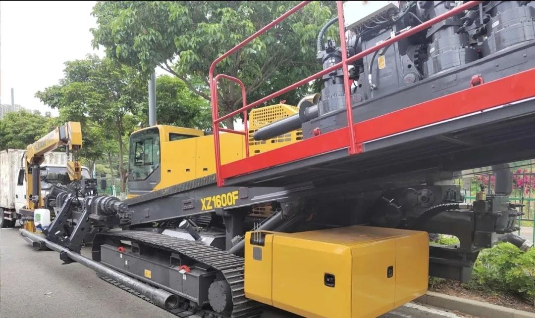 XCMG Horizontal Directional Drilling Rig Efficiently Assists in the Construction of Xiamen Water Replenishment Project