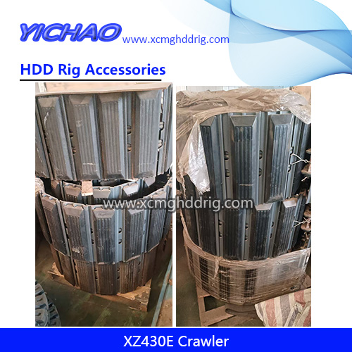 Replacement 320X52.5X98/L350X52.5X102/350X52.5X104/320x52x86/450x52x86 Durable Truck Rubber Track Crawler for XCMG Loader/Excavator/HDD Machine