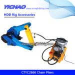 CTYC2866 Electric Hydraulic Drill Rods/Pipe Breakout Tool Open Locking Chain Clamp Pliers