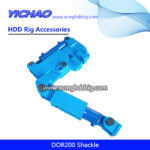 DOR200 Portable Manual Hydraulic Chain Shackle Wrench Breakout Tongs for HDD Drilling Machine