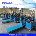 DTC200A HDD Drill Pipe/Rods Hydraulic Power Wrenches Breakout Tongs