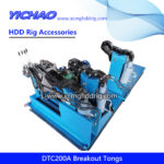 DTC200A HDD Drill Pipe/Rods Hydraulic Power Wrenches Breakout Tongs