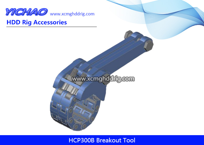 HCP300B Portable/Manual Hydraulic Chain Tong Wrench Kit Drilling Rig/Rods Breakout Tool