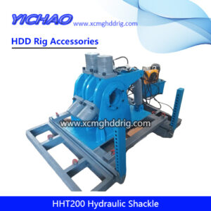 HHT200 Hydraulic Shackle Machine Drill Pipe/Rods Wrench Kit Breakout Tool