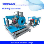 HVT350A Breakout Tong Horizontal Drill Pipe/Rods Hydraulic Shackle Tool