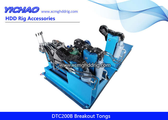 DTC200B Breakout Tongs Wrench Kit for Drilling Pipe and Drill Rod Tools